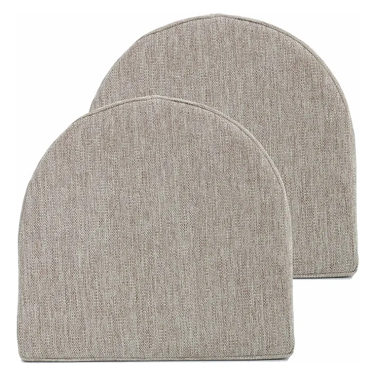 Sweet Home Collection™ U-Shape High Density Memory Foam Chair Pads with Ties