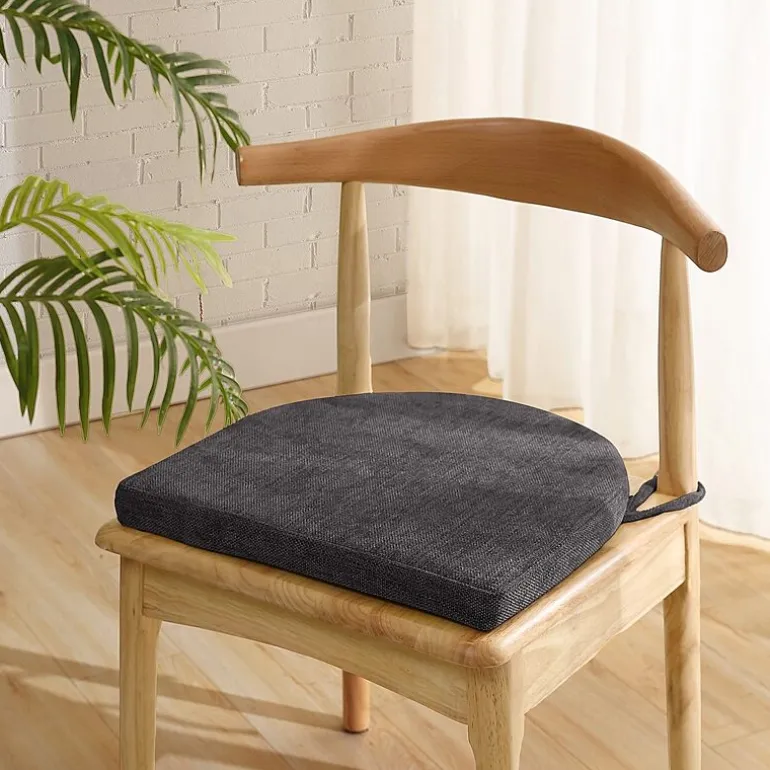 Sweet Home Collection™ U-Shape High Density Memory Foam Chair Pads with Ties