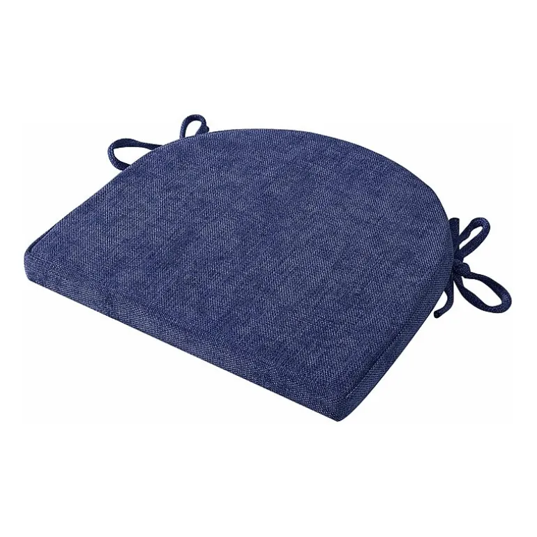 Sweet Home Collection™ U-Shape High Density Memory Foam Chair Pads with Ties