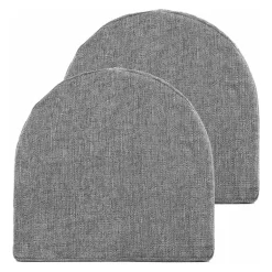 Sweet Home Collection™ U-Shape High Density Memory Foam Chair Pads with Ties