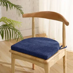 Sweet Home Collection™ U-Shape High Density Memory Foam Chair Pads with Ties