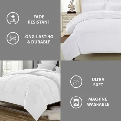 Swift Home All-Season Ultra Soft Home Essential Midweight Reversible Down Alternative Wrinkle Resistant Comforter