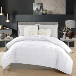 Swift Home All-Season Ultra Soft Home Essential Midweight Reversible Down Alternative Wrinkle Resistant Comforter