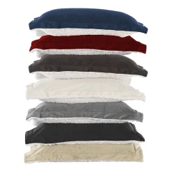 Swift Home Reversible Micro-Mink And Sherpa Midweight Down Alternative Comforter Set
