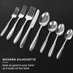 Table 12 Stainless Steel 26-pc. 18/10 Flatware Set