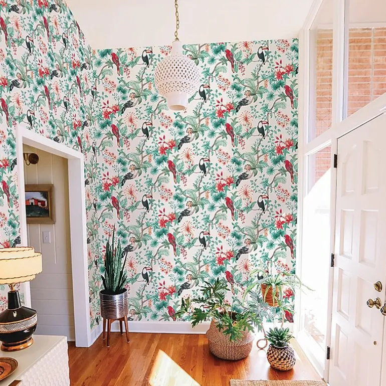 Tempaper Birds of Paradise Peel & Stick Wallpaper