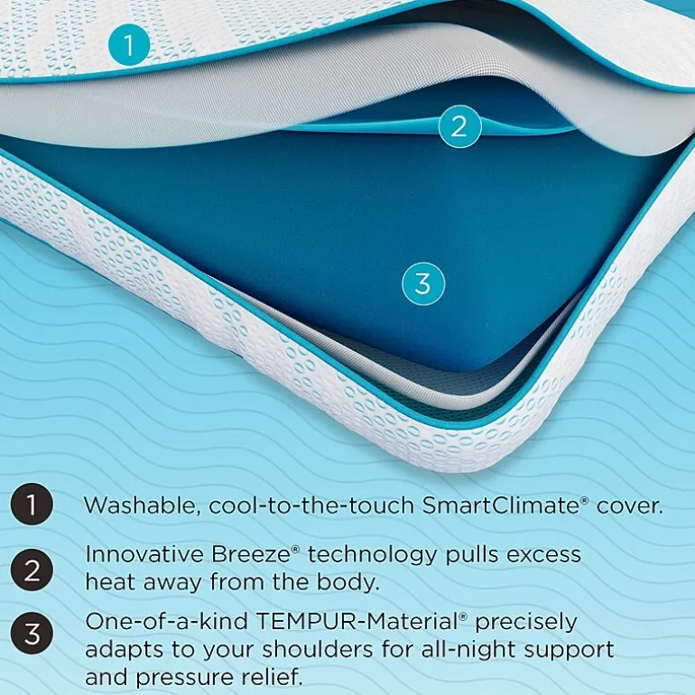 Tempur-Pedic Breeze ProLo Pillow