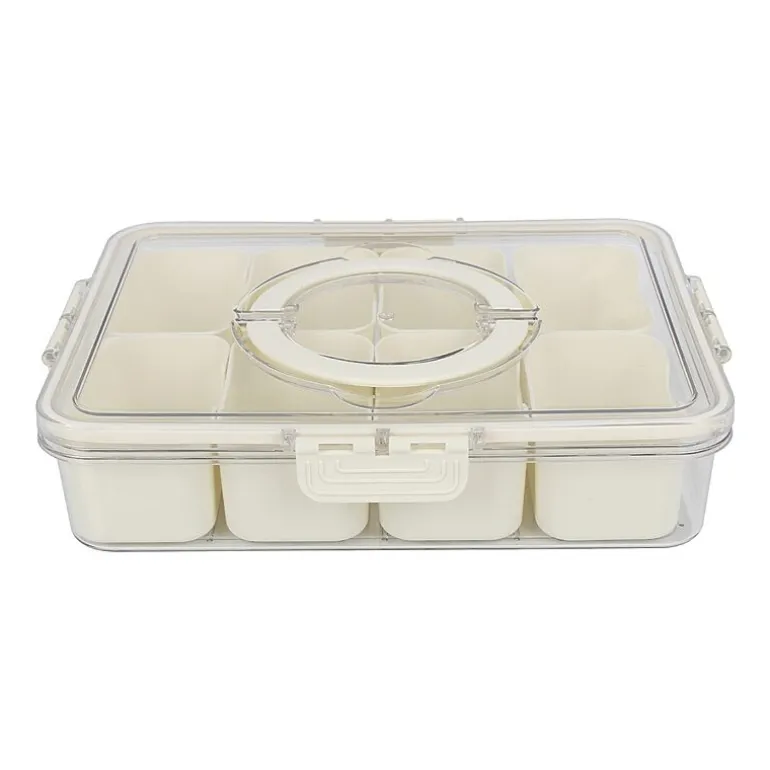 Terraen Air-Tight Snack Container Divided Tray