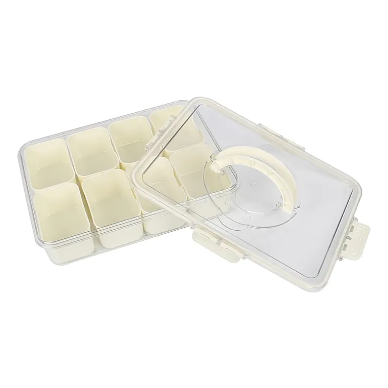 Terraen Air-Tight Snack Container Divided Tray