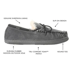 Territory Meander Mens Moccasin Slippers