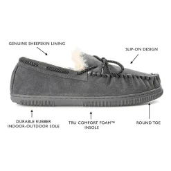 Territory Meander Mens Moccasin Slippers