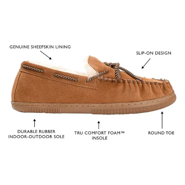 Territory Meander Mens Moccasin Slippers