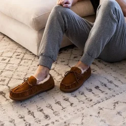 Territory Meander Mens Moccasin Slippers
