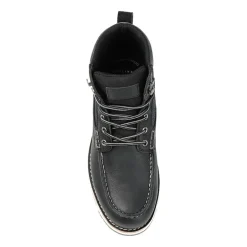 Territory Mens Macktwo Flat Heel Lace-Up Boots