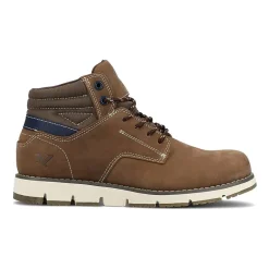 Territory Mens Ty Bridger Flat Heel Lace-Up Boots