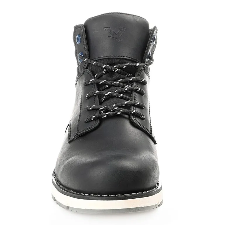 Territory Mens Ty Bridger Flat Heel Lace-Up Boots