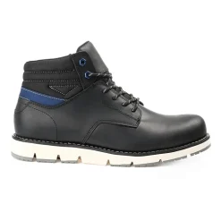 Territory Mens Ty Bridger Flat Heel Lace-Up Boots