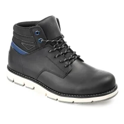 Territory Mens Ty Bridger Flat Heel Lace-Up Boots