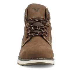 Territory Mens Ty Bridger Flat Heel Lace-Up Boots