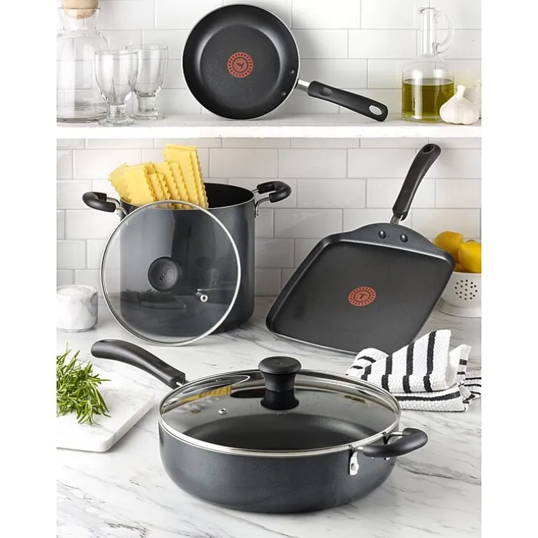 T-Fal Essentials 20-pc. Aluminum Non-Stick Cookware Set