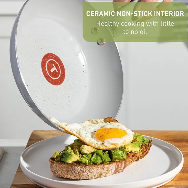 T-Fal 12-pc. Ceramic Non-Stick Cookware Set