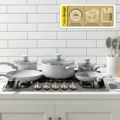 T-Fal 12-pc. Ceramic Non-Stick Cookware Set
