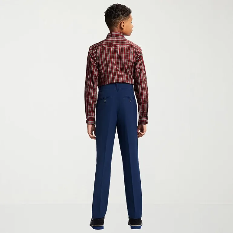 TFW Little & Big Kid Boys Long Sleeve Point Collar Shirt + Tie Set