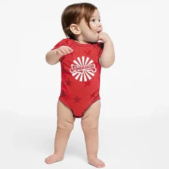 The Juniper Shop - America Rays - Baby Short Sleeve Star Bodysuit