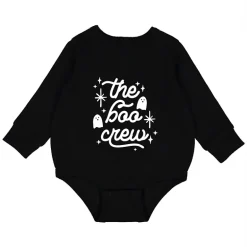 The Juniper Shop - Infant Fleece BodySuit - The Boo Crew Ghosts