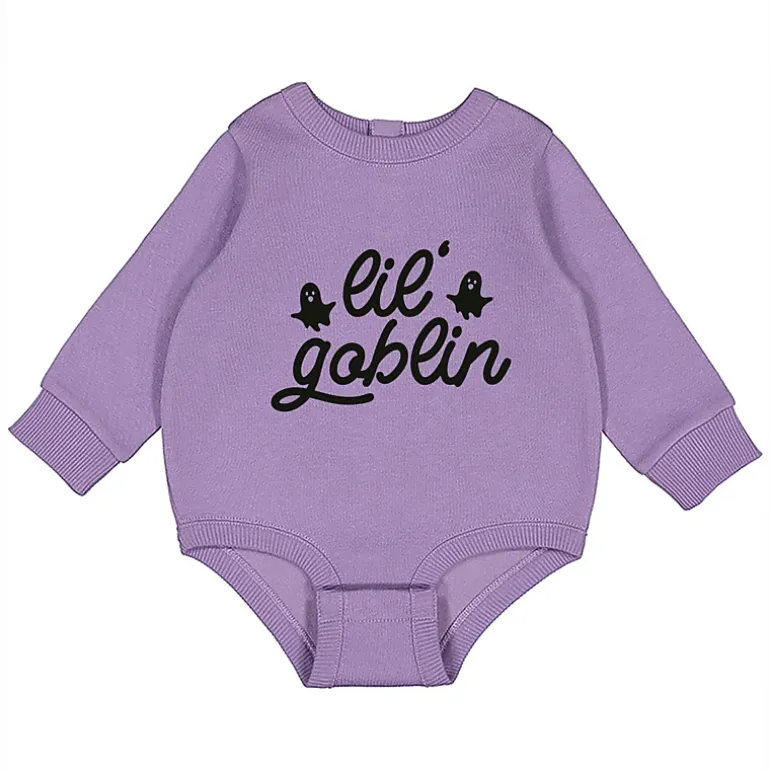 The Juniper Shop - Infant Fleece BodySuit - Lil' Goblin Ghosts