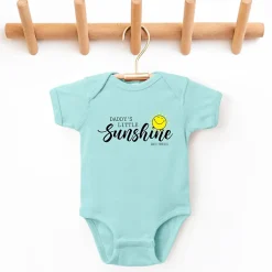 The Juniper Shop - SmileyWorld Daddy's Little Sunshine - Baby Short Sleeve Graphic Bodysuit