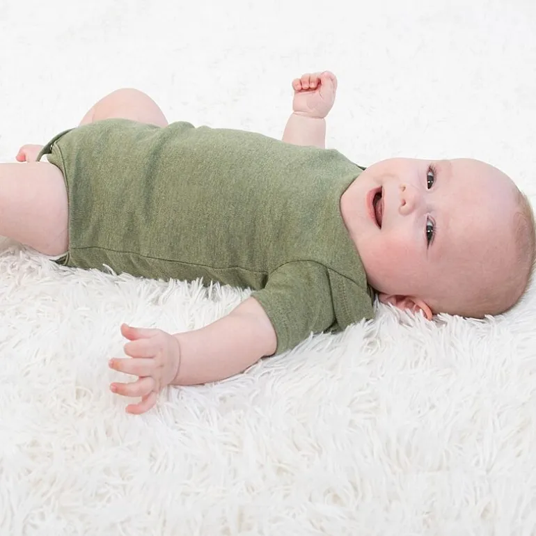 The Peanutshell Baby Boys Round Neck Short Sleeve 4-pc. Bodysuit