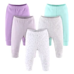 The Peanutshell Baby Girls Tapered Regular Fit Pull-On Pant
