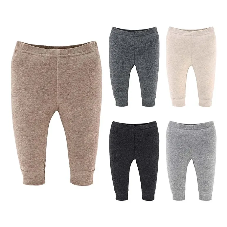 The Peanutshell Baby Unisex Easy-on + Easy-off Mid Rise Straight Regular Fit Pull-On Pant
