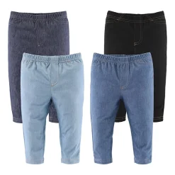 The Peanutshell Baby Unisex Mid Rise Slim Regular Fit Pull-On Pant