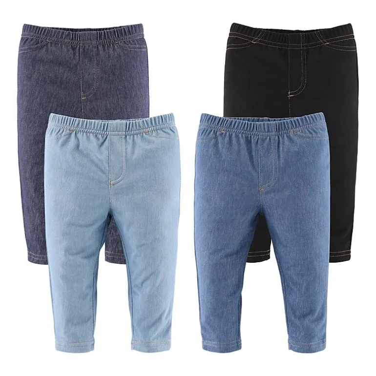 The Peanutshell Baby Unisex Mid Rise Slim Regular Fit Pull-On Pant
