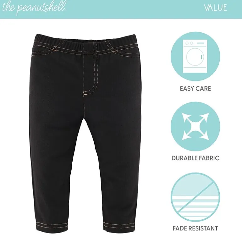 The Peanutshell Baby Unisex Mid Rise Slim Regular Fit Pull-On Pant