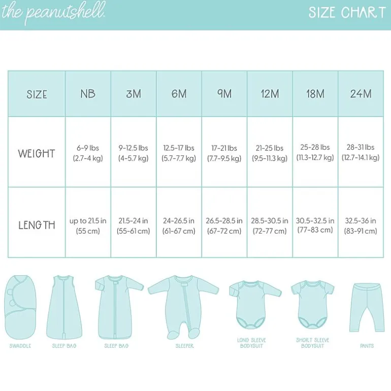 The Peanutshell Baby Unisex Mid Rise Slim Regular Fit Pull-On Pant