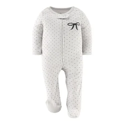 The Peanutshell Balletcore Baby Girls 3-pc. Bows Sleep and Play