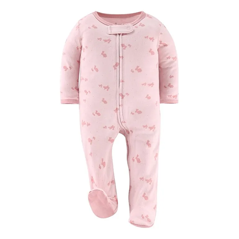 The Peanutshell Balletcore Baby Girls 3-pc. Bows Sleep and Play