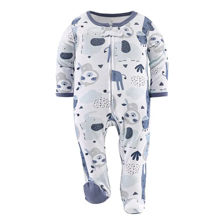 The Peanutshell Blue Safari Baby Boys 3-pc. Sleep and Play