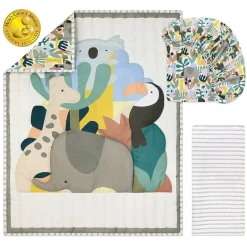 The Peanutshell Crib Bedding Set