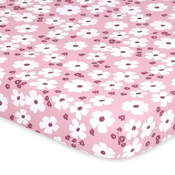 The Peanutshell Daisy 3-pc. Playard Sheet