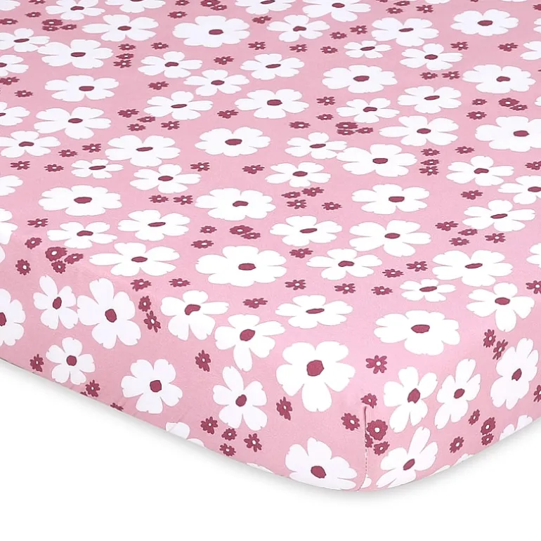 The Peanutshell Daisy 3-pc. Playard Sheet