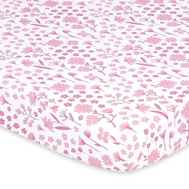 The Peanutshell Daisy 3-pc. Playard Sheet