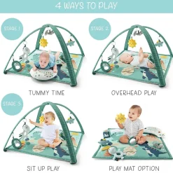 The Peanutshell Dino Baby Activity Center