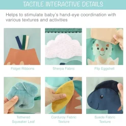 The Peanutshell Dino Baby Activity Center