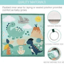 The Peanutshell Dino Baby Activity Center