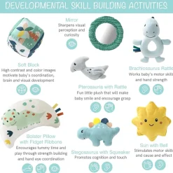 The Peanutshell Dino Baby Activity Center