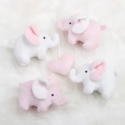 The Peanutshell Elephant Baby Mobile